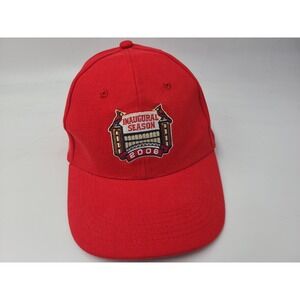 Vintage St Louis Cardinals 2006 Inaugural Season Adjustable Hat Cap Men MLB Red